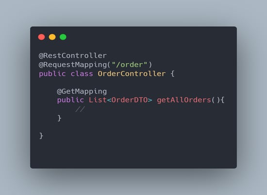 OrderController-code-example